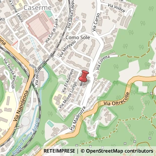 Mappa Via Annibale Cressoni, 22100 Como CO, Italia, 22100 Como, Como (Lombardia)