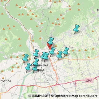 Mappa Via Alcide de Gasperi, 36060 Romano D'ezzelino VI, Italia (3.32083)
