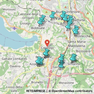 Mappa Piazza Santissima Trinità, 21100 Varese VA, Italia (2.2355)