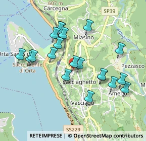 Mappa Via per Miasino, 28016 Orta San Giulio NO, Italia (0.9035)