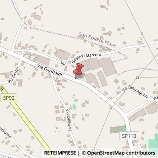 Mappa Via G. Garibaldi, 61, 31010 Cimadolmo, Treviso (Veneto)