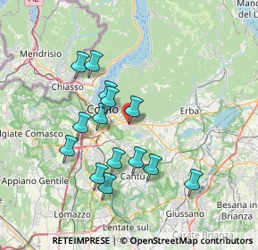 Mappa Lipomo, 22030 Lipomo CO, Italia (6.52643)