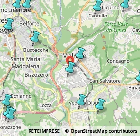 Mappa Via Capri, 21046 Malnate VA, Italia (3.40875)