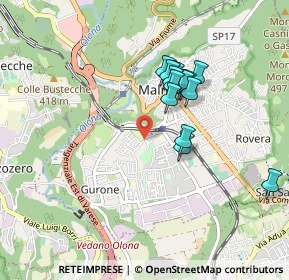 Mappa Via Capri, 21046 Malnate VA, Italia (0.74286)