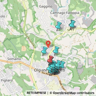 Mappa Via Cascina Bella, 22077 Olgiate Comasco CO, Italia (1.0425)