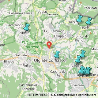Mappa Via Cascina Bella, 22077 Olgiate Comasco CO, Italia (3.26)