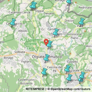 Mappa Via Cascina Bella, 22077 Olgiate Comasco CO, Italia (3.14538)