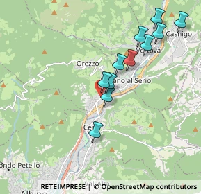 Mappa Via Bengasi, 24025 Gazzaniga BG, Italia (1.78818)