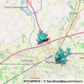 Mappa Via Granatieri di Sardegna, 30026 Portogruaro VE, Italia (1.52)