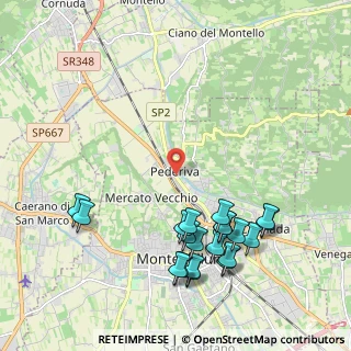 Mappa Via Feltrina Nord, 31044 Montebelluna TV, Italia (2.3715)