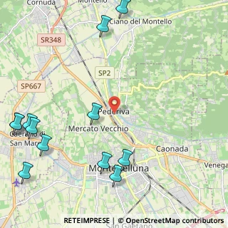 Mappa Via Feltrina Nord, 31044 Montebelluna TV, Italia (3.04917)