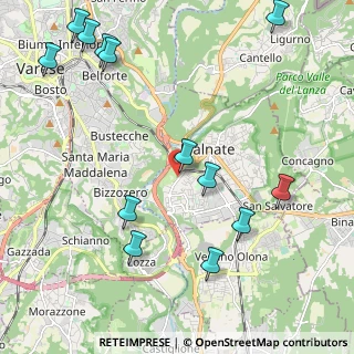 Mappa Via General Cadorna, 21046 Malnate VA, Italia (2.67)
