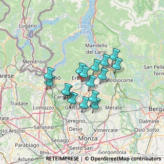 Mappa SP41, 22046 Merone CO, Italia (9.9025)
