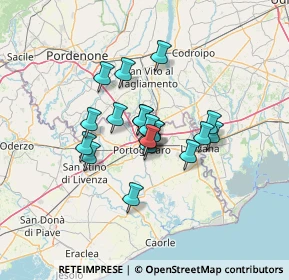 Mappa Strada Provinciale, 30026 Portogruaro VE, Italia (8.7835)