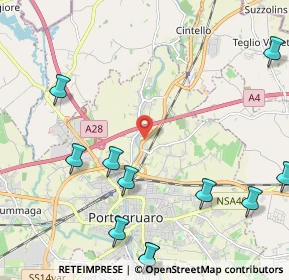 Mappa Strada Provinciale, 30026 Portogruaro VE, Italia (2.86636)