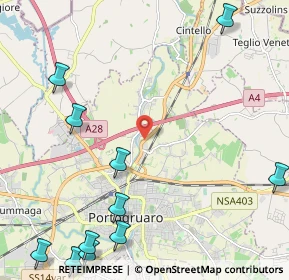 Mappa Strada Provinciale, 30026 Portogruaro VE, Italia (3.27583)