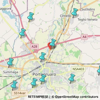 Mappa SP 463, 30026 Portogruaro VE, Italia (3.06455)