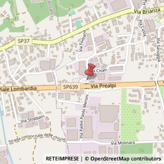 Mappa Via Civati, 22031 Albavilla CO, Italia, 22031 Albavilla, Como (Lombardia)
