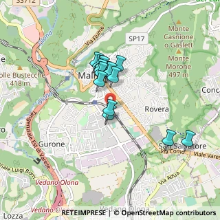 Mappa Via Spalato, 21046 Malnate VA, Italia (0.67267)