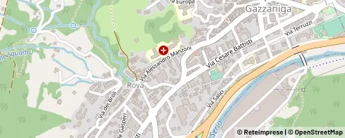 Mappa Gazzaniga