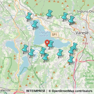 Mappa Via Campo dei Fiori, 21020 Bodio Lomnago VA, Italia (4.18)
