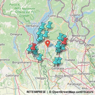 Mappa Via Vittorio Veneto, 21020 Ternate VA, Italia (10.6035)