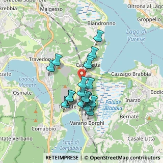 Mappa Via G. Mazzini, 21020 Ternate VA, Italia (1.36)