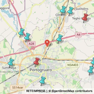 Mappa SP463, 30026 Portogruaro VE, Italia (3.17182)