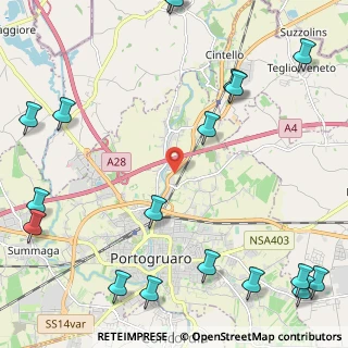 Mappa SP463, 30026 Portogruaro VE, Italia (3.31222)