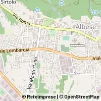 Hartă Albese con Cassano