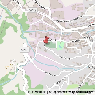 Mappa Via Mosconi,  66, 24026 Leffe, Bergamo (Lombardia)