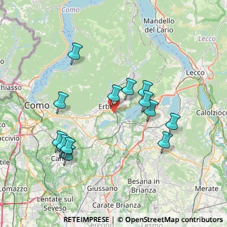 Mappa Via Trieste, 22036 Erba CO, Italia (7.60071)