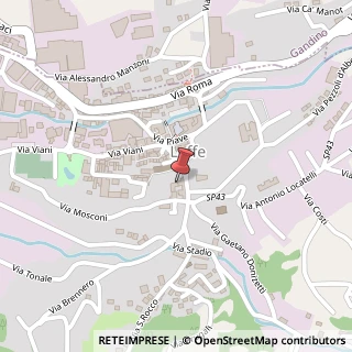 Mappa Via Papa Giovanni XXIII, 8, 24026 Leffe, Bergamo (Lombardia)