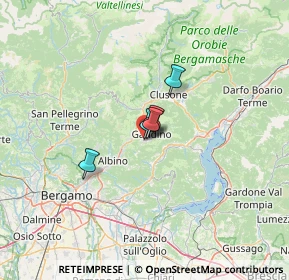 Mappa Via S. Michele, 24026 Leffe BG, Italia (42.95778)
