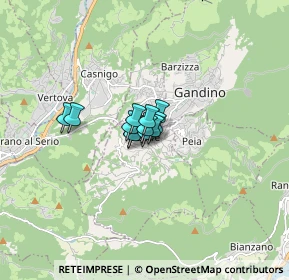 Mappa Via S. Michele, 24026 Leffe BG, Italia (0.6025)