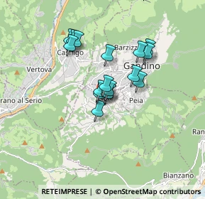 Mappa Via S. Michele, 24026 Leffe BG, Italia (1.19118)