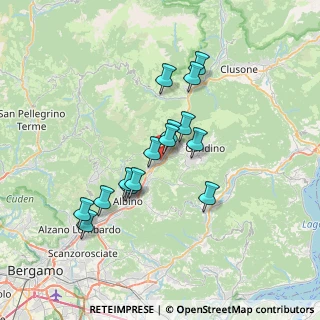 Mappa 24020 Fiorano Al Serio BG, Italia (5.95267)