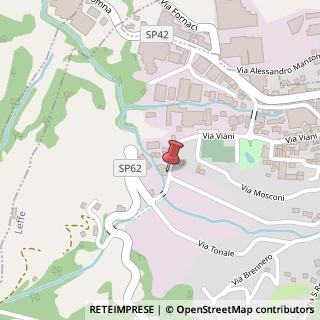 Mappa Via Viani, 61, 24026 Leffe, Bergamo (Lombardia)