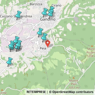 Mappa Via Cima Peia, 24020 Peia BG, Italia (1.37077)