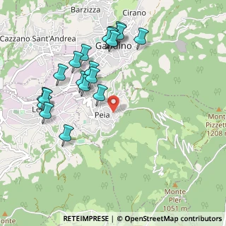 Mappa Via Cima Peia, 24020 Peia BG, Italia (1.081)
