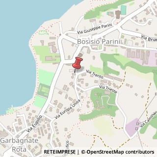 Mappa Via Trieste, 9, 23842 Bosisio Parini, Lecco (Lombardia)