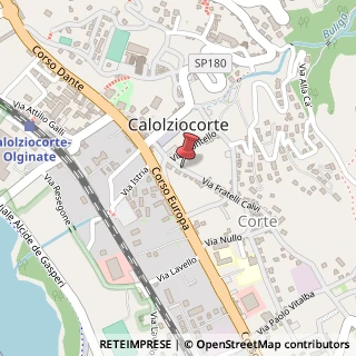 Mappa Via Fratelli Calvi,  10, 23801 Calolziocorte, Lecco (Lombardia)