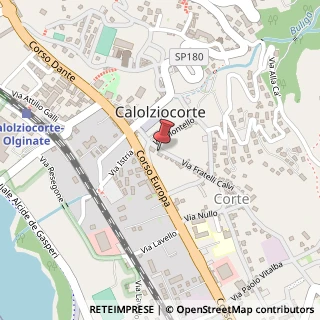 Mappa Via Fratelli Calvi, 6c, 23801 Calolziocorte, Lecco (Lombardia)