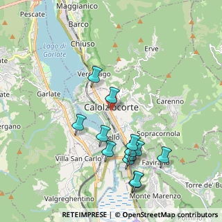 Mappa Via Milano, 23801 Calolziocorte LC, Italia (2.04538)