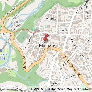 Mappa Piazza Repubblica, 5, 21046 Malnate, Varese (Lombardia)