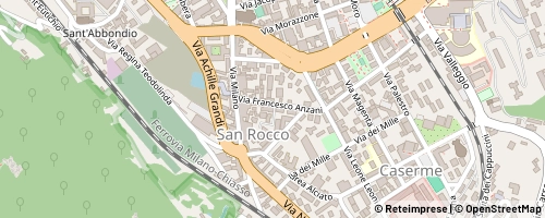 Mappa Como