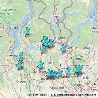 Mappa Via G. Marconi, 21046 Malnate VA, Italia (17.543)