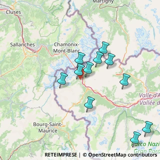 Mappa Monte Chétif, 11013 Courmayeur AO, Italia (14.41636)