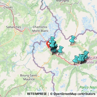 Mappa Monte Chétif, 11013 Courmayeur AO, Italia (12.8075)