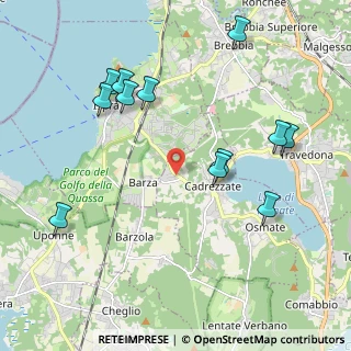 Mappa Via S. Francesco D'Assisi, 21020 Cadrezzate VA, Italia (2.23417)